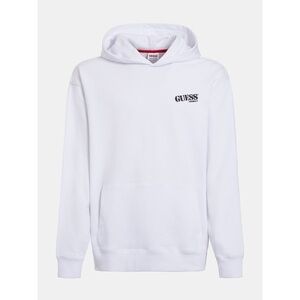 New GUESS Original Mens Logo Hoodie